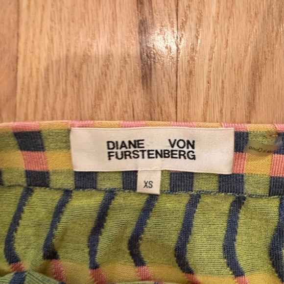 Diane Von Furstenberg Multicolor Knit Skirt - Picture 2 of 2